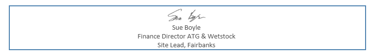 Susan Boyle Signature